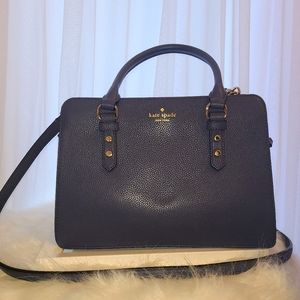 Kate Spade crossbody purse. WKRU4002 Dusty Dark Blue
